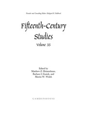 Cover of: Fifteenth-century studies | Matthew Z. Heintzelman
