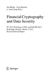 Cover of: Financial Cryptography and Data Security | Jim Blyth