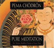 Cover of: Pure Meditation by Pema Chödrön