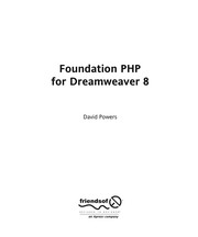 Cover of: Foundation PHP For Dreamweaver 8