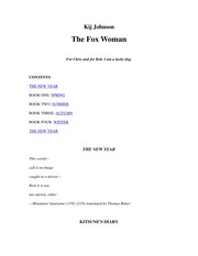 Cover of: The fox woman by Kij Johnson