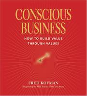 Cover of: Conscious Business by Fred Kofman