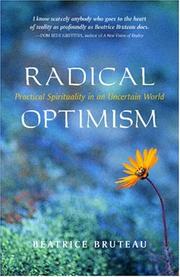 Cover of: Radical optimism by Beatrice Bruteau