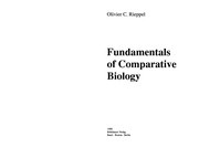 Cover of: Fundamentals of comparative biology | Olivier Rieppel