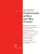 Cover of: Fundamentals of heat and mass transfer | T. L. Bergman