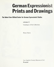 Cover of: German expressionist prints and drawings | 