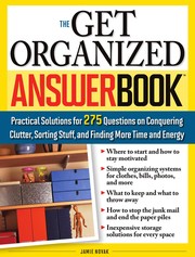Cover of: The Get Organized Answer Book by 