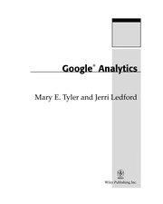 Cover of: Google Analytics | Mary E. Tyler