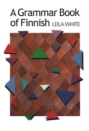 Cover of: A grammar book of Finnish