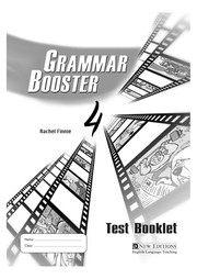 Cover of: Grammar booster 4 | Rachel Finnie