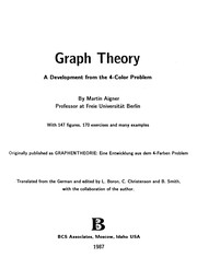 Cover of: Graph theory | Martin Aigner