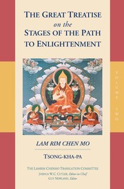 Cover of: The great treatise on the stages of the path to enlightenment