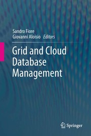 Cover of: Grid and cloud database management