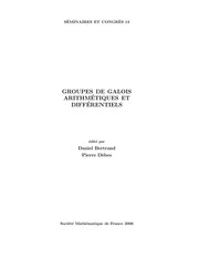 Cover of: Groupes de Galois arithmétiques et différentiels