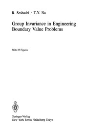 Cover of: Group Invariance in Engineering Boundary Value Problems | R. Seshadri