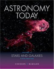 Cover of: Astronomy Today,  Volume 2 by Eric Chaisson, Steve McMillan