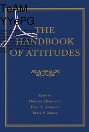 Cover of: The handbook of attitudes