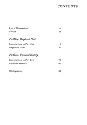 Cover of: Hegel, Haiti and universal history: and, Universal history