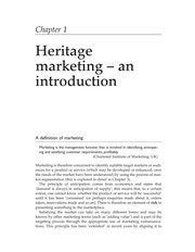 Heritage marketing