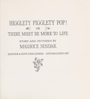 Cover of: Higglety Pigglety