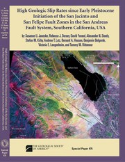 Cover of: High geologic slip rates since early Pleistocene initiation of the San Jacinto and San Felipe fault zones in the San Andreas fault system, Southern California, USA by Susanne U. Janecke