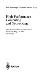Cover of: High-performance computing and networking | 