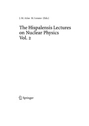Cover of: The Hispalensis lectures on nuclear physics. | 