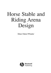 Cover of: Horse stable and riding arena design