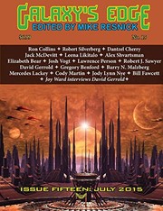 Cover of: Galaxy's Edge Magazine: Issue 15, July 2015 (Worldcon / Sasquan Special) by David Gerrold, Robert Sawyer