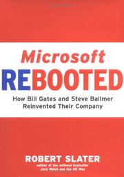 Cover of: Microsoft Rebooted by Robert Slater