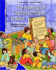 Cover of: The Essentials of Teaching Children to Read