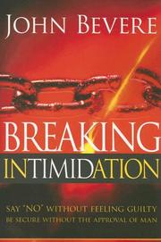 Cover of: Breaking Intimidation by John Bevere