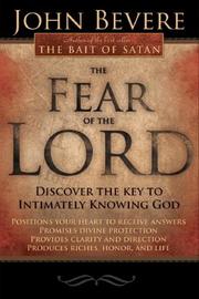 Cover of: The Fear of the Lord by John Bevere