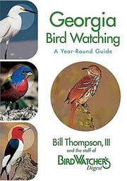 Cover of: Georgia Bird Watching | Bill Thompson III