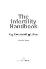 Cover of: The infertility handbook: a guide to making babies