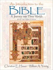 An introduction to the Bible by Christian E. Hauer, William A. Young