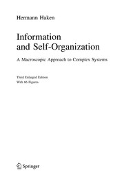 Cover of: Information and self-organization | H. Haken
