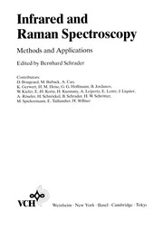 Cover of: Infrared and Raman spectroscopy by Bernhard Schrader, D. Bougeard