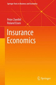 Cover of: Insurance Economics