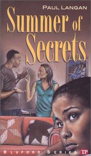 Cover of: Summer of Secrets (Bluford Series, Number 10) by Paul Langan