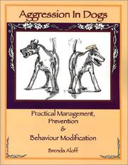 Cover of: Aggression in dogs by Brenda Aloff