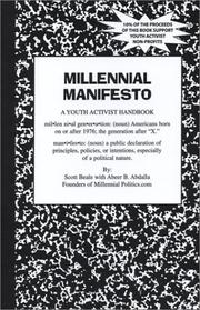 Cover of: Millennial Manifesto by Scott Beale, Scott Beale