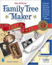 Cover of: The official family tree maker, version 10: fast & easy