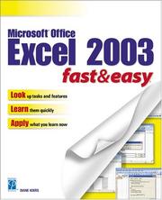 Cover of: Microsoft Excel 2003 Fast & Easy
