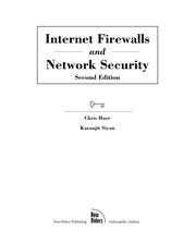 Cover of: Internet firewallsand network security. by Chris Hare
