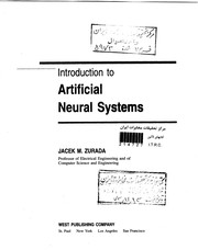 Cover of: Introduction to artificial neural systems | Jacek M. Zurada