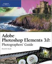 Cover of: Adobe Photoshop Elements 3.0 by David D. Busch