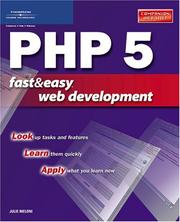 Cover of: PHP 5 Fast & Easy Web Development