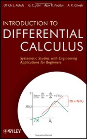 Cover of: Introduction to differential calculus: systematic studies with engineering applications for beginners