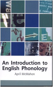 Cover of: An introduction to English phonology